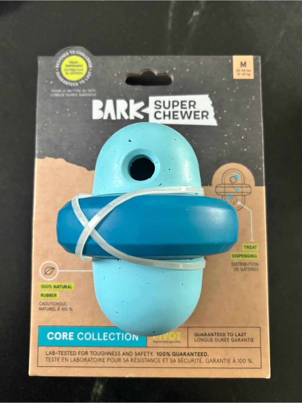 Bark super chewer core collection dog toy